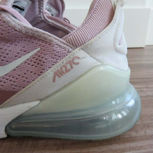NIKE Air Max 270 Plum Chalk Summit White Elemental Rose Sneakers - Size US 10 - Picture 7 of 16